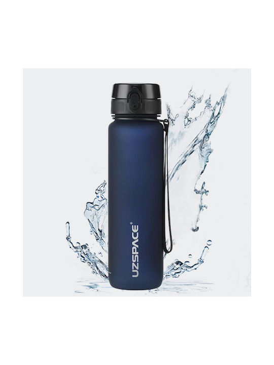 Uzspace Frosted Hydration Measured Leak Proof Water Bottle Αθλητικό Παγούρι Πλαστικό 1000ml Uzspace Frosted Hydration Measured Leak Proof Water Bottle Αθλητικό Παγούρι Πλαστικό 1000ml