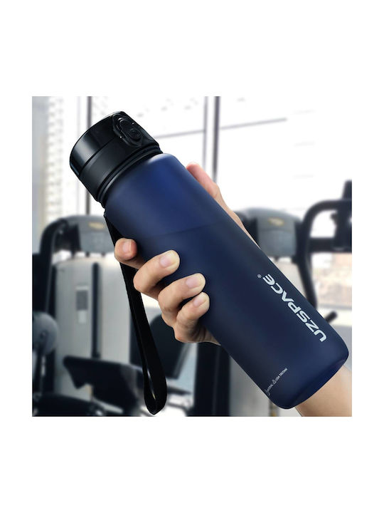 Uzspace Frosted Hydration Measured Leak Proof Water Bottle 1000ml