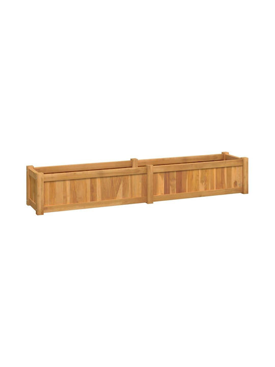 vidaXL Planter Box 150x25cm in Brown Color 362659