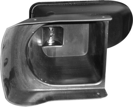 Cik Car Leather Armrest for Volkswagen Polo 2009+ 5 Black