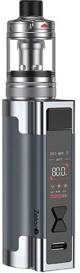 Aspire Zelos 3 Box Mod Kit 4ml mit eingebauter Batterie 3200mAh Metallic Silver