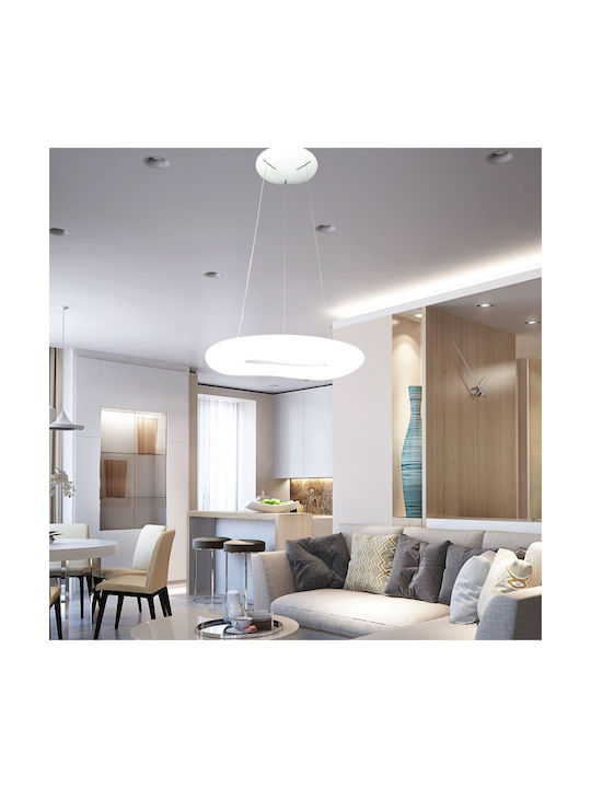 V-TAC Pendant Light White 60x200cm
