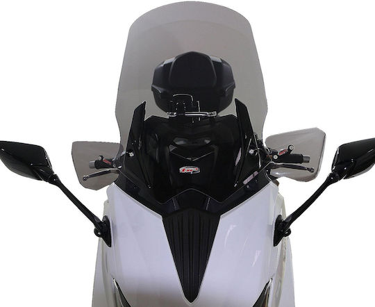 GPK Motorcycle Windshield & Windscreen Transparent Visor for Yamaha T-Max 530 '15-'18