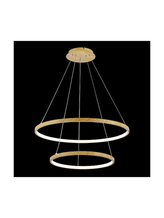 Atman Toledo Pendant Light Beige 60cm