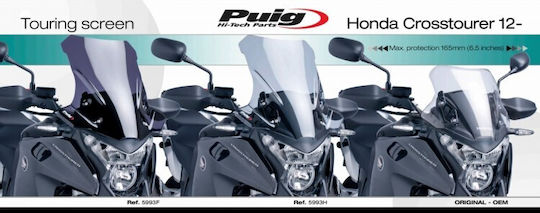 Puig Motorcycle Windshield & Windscreen Tinted Visor for Honda VFR 5993H