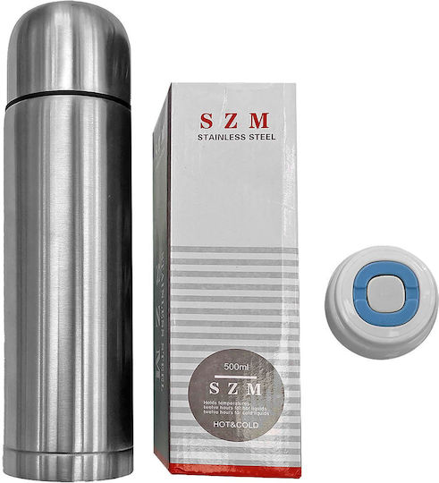 HOMie Bottle Thermos Stainless Steel 500ml Silver