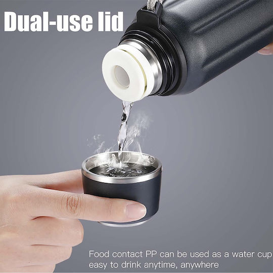 Alpin SUS 316 Recyclable Bottle Thermos Stainless Steel BPA Free 450ml Purple with Mouthpiece