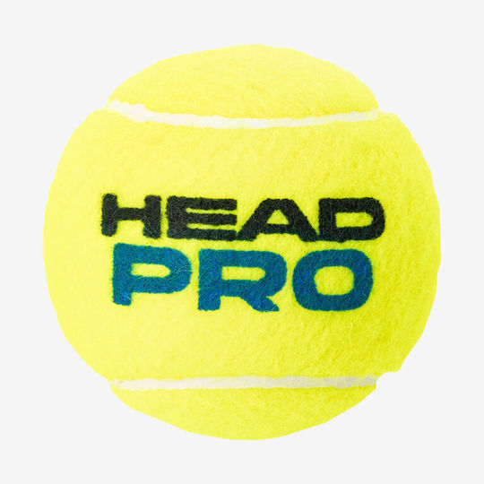 Head Pro Μπαλάκια Τένις για Τουρνουά 3τμχ
