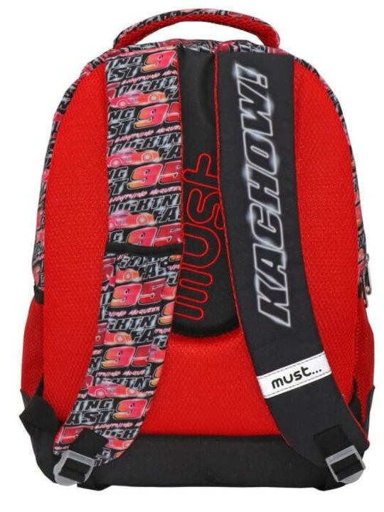 Must Cars Lighting Fast School Bag Backpack Elementary, Elementary Multicolored