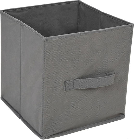 vidaXL Металик Кутия за съхранение Cream-Black 63x30x71см 1бр
