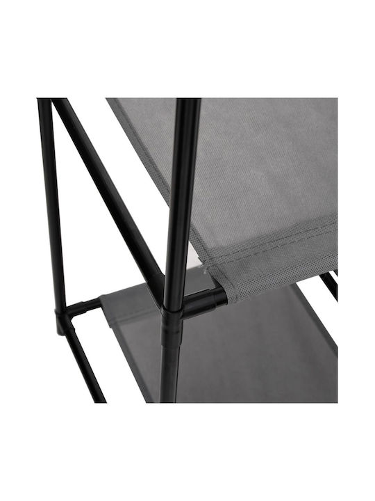 vidaXL Metallic Storage Box Cream-Black 63x30x71cm