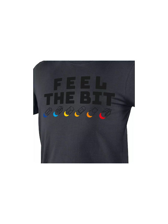 Neo Tools Feel the Bit Work T-Shirt Gray