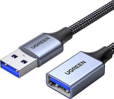 Ugreen USB 3.0 Cable USB-A male - USB-A female Μαύρο 2m (28258)