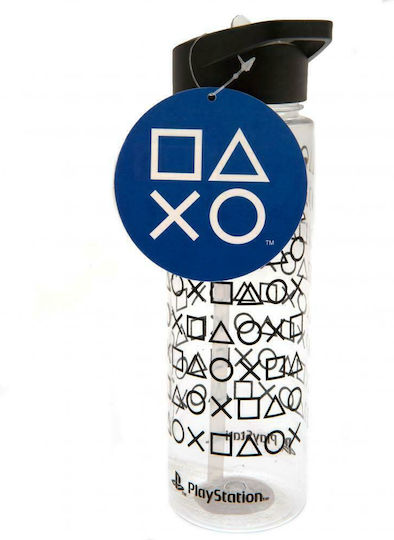 Sigg Playstation Shapes Plastic Kids Water Bottle with Straw 500ml