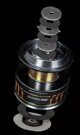 Okuma Salina Fischrolle für Shore Jigging 4000HA