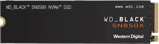 Western Digital Black SN850X SSD 1TB τύπου M.2 με σύνδεση PCI Express 4.0 και Ψύκτρα (PS5 Compatible) WDS100T2XHE