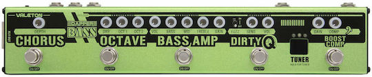 Valeton Dapper Bass Strip Pedals Effect Chorus / Octaver Electric Guitar and Electric Bass