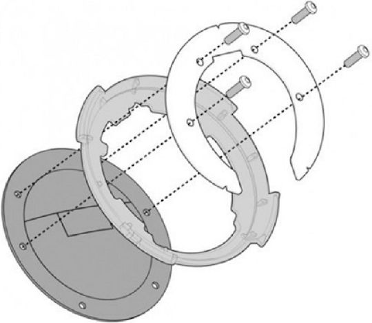 Givi Tank Mount for Voge Trofeo 300 2022-2023
