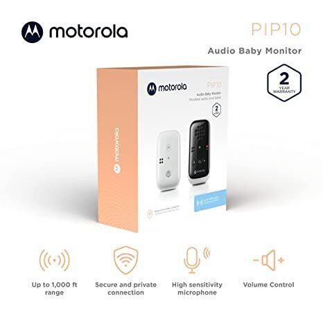 Motorola Безжична бебешка монитор система , с двупосочна комуникация и мелодии