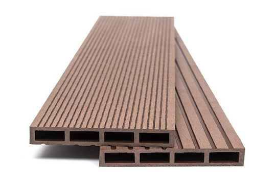 Newplan Garduri Deck Pentru Grădină Din WPC 360x14x2cm Maro