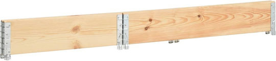 vidaXL Палетни Яки 80x120x19см