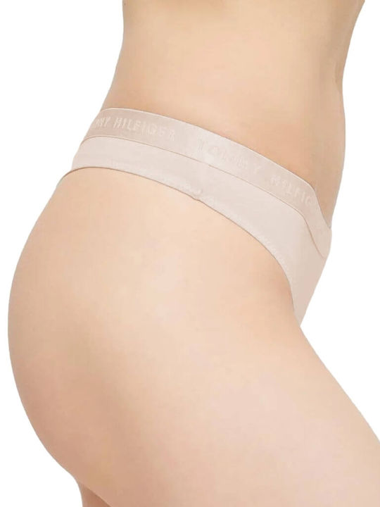 Γυναικεία String 3Pack Black/Beige/Pink