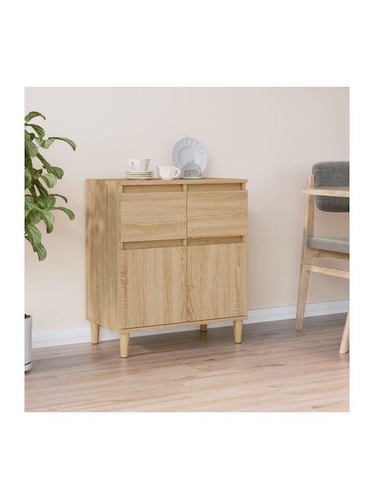 Sideboard Wooden with Drawers Sonoma Δρυς 60x35x70cm