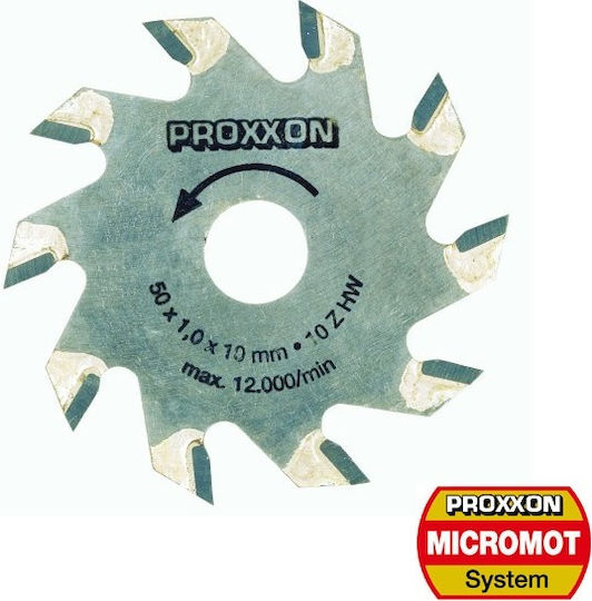 Proxxon Disc de tăiere Lemn cu 10 Dinti 50mm