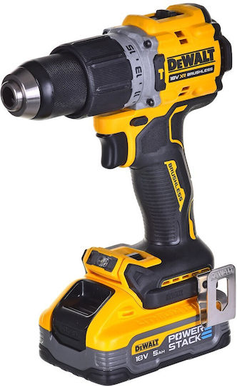 Dewalt Set Impact Drill Driver & Impact Screwdriver 18V with 2 Batteries 5Ah and Case