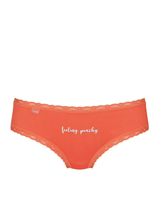 24/7 Weekend H Hipster Βαμβακερά Women's Slip 3Pack Yellow/Orange/Lilac