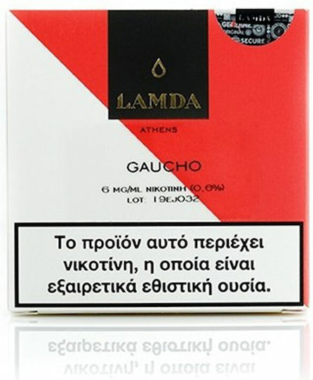 Lamda Fertige Nachfüllflüssigkeit Gaucho mit Süß / Rauchen / Fruchtig Geschmack 3mg 10ml 3Stück