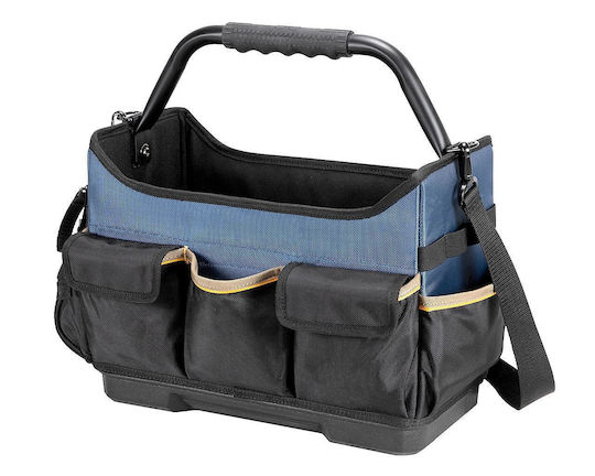 Schultertasche Offene Oberseite Beige