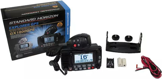 Standard Horizon GX1800GPS/E Transmițător Wireless VHF Marine cu Ecran Monocrom