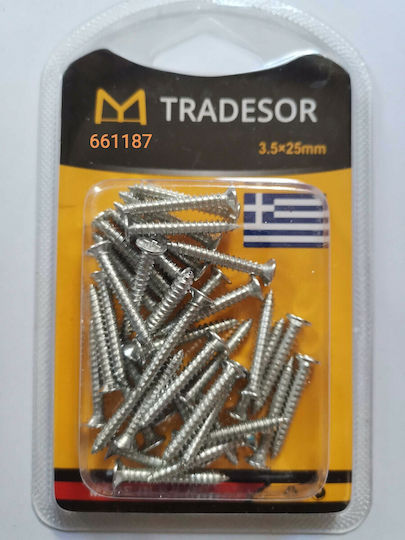 Phillips Screw with Diameter M3.5 and Length 25mm