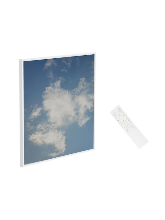 Elvhx Παραλληλόγραμμο Χωνευτό LED Panel 40W με Ρυθμιζόμενο Λευκό Φως 59.5x59.5εκ.