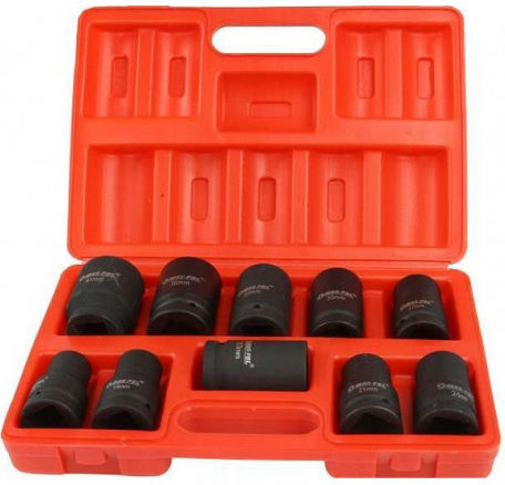 Mar-Pol Ratschen- & Steckschlüssel-Sets 1" 10Stück