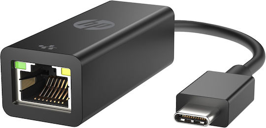 HP Adapter G2 Αντάπτορας Δικτύου USB-C με Ενσύρματη Σύνδεση Ethernet