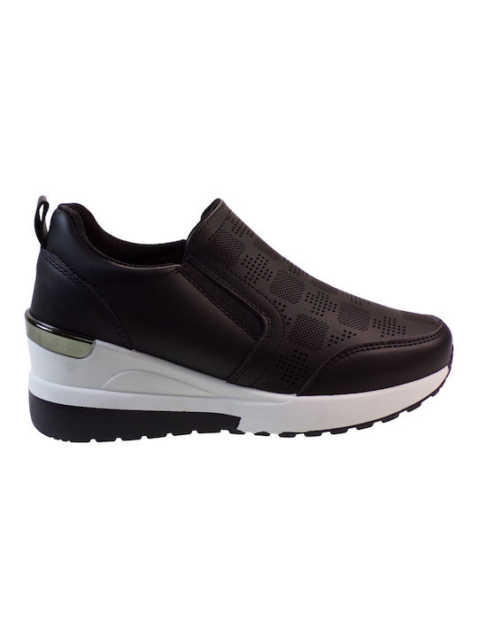 Bagiota Shoes Γυναικεία Παπούτσια SNEAKERS ΟΧ2537 Μαύρο 108589