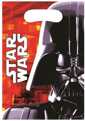 Procos Star Wars Final Battle Plastic Bag for Gift with Theme "Star Wars" Multicolored 16.2x23.4cm. 6pcs