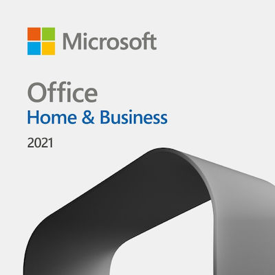 Microsoft Office Home & Business 2021 English Compatible with Windows/Mac for 1 User Medialess P8