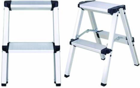 Prostep Leiter Aluminium mit 2x2 Stufen