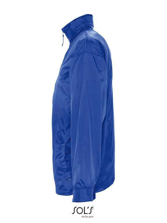 Sol's Mistral Arbeitsjacke mit Kapuze Marineblau