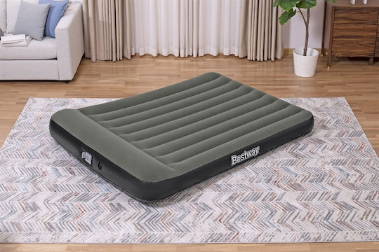 Bestway Double Inflatable Sleeping Mattress with Integrated Pump 203x152x30cm