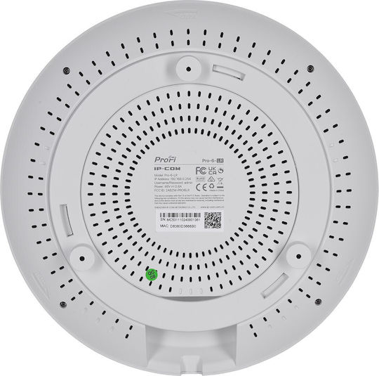 IP-COM PRO-6-LR Punct De Acces Wi-Fi 6 Banda Duală (2.4 și 5GHz)