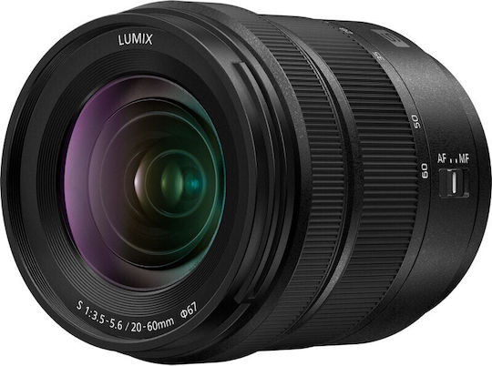 Panasonic Obiectiv Foto Lumix S 20-60mm f/3.5-5.6 Zoom standard pentru Montura Leica L Black