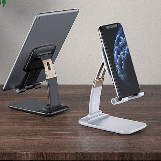 HY2 Desk Stand for Mobile Phone in Black Colour
