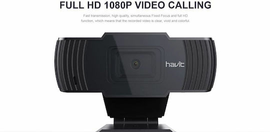 Havit Pro Web Camera Full HD 1080p με Autofocus 21.19.0002