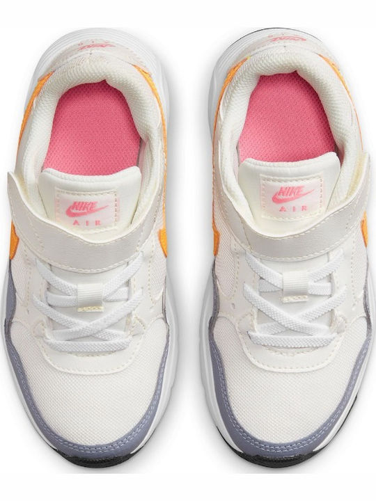 Air Max Kids Sneakers with Scratch Sail / Laser Orange / Indigo Haze / White