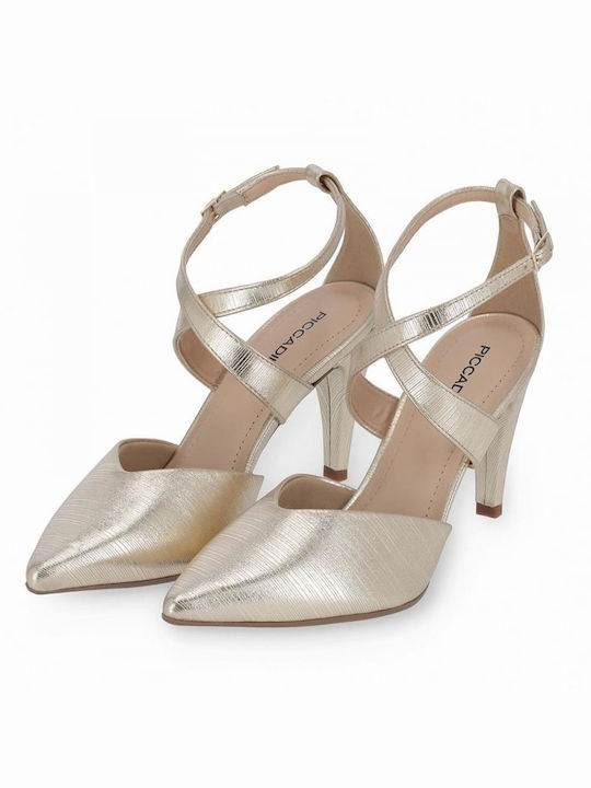 Piccadilly Anatomic Gold Heels