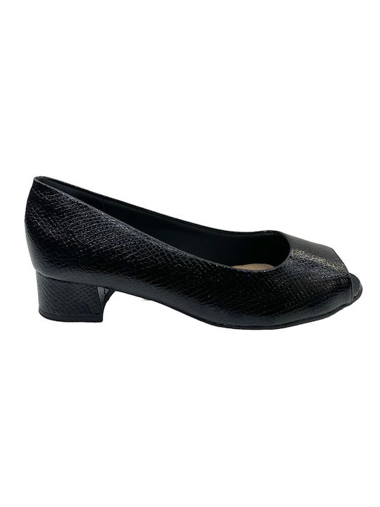 Piccadilly PRETO Anatomic Women's Platform Shoes Black